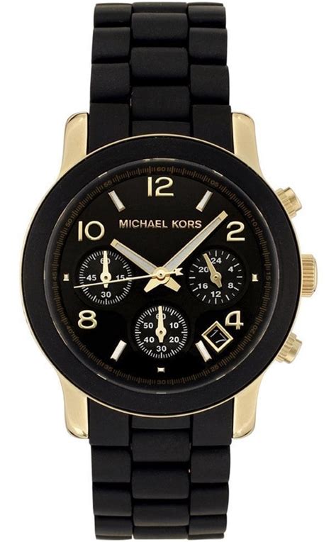 michael kors 5191 amazon|Michael Kors Women's MK5191 Runway Black Stainless Steel .